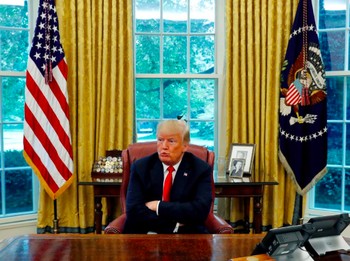Trump Sebut China Menghormati 'Otaknya yang Sangat Besar'