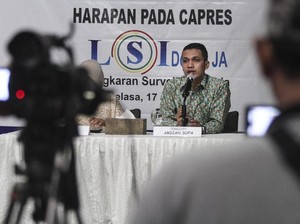 Survei LSI Denny JA: Prabowo-Gibran 42,9%, Ganjar-Mahfud 24,9%, AMIN 24,0%