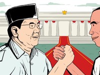 Prabowo Klaim Menang 54,24%, Data KPU Jokowi Unggul 56,24%