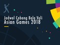 Jadwal Lengkap Bola Voli di Asian Games 2018