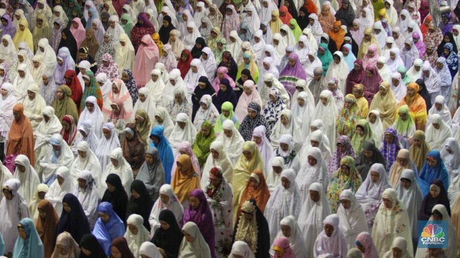 JK Salat Idul Adha di Istiqlal