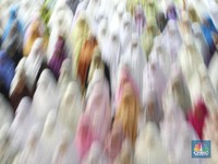 Salat Idul Adha di Istiqlal, JK Duduk Bersama Zulkifli Hasan