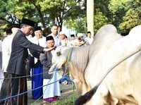 Seperti Tahun Lalu, Jokowi Salat Iduladha di Bogor Jawa Barat