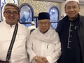 Fadli Zon dan Fahri Bertemu Ma'ruf Amin Usai Lempar Jumrah