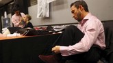 Tango World Championship yang kembali digelar tahun ini, disesaki sekitar 600 penari. (REUTERS/Marcos Brindicci)