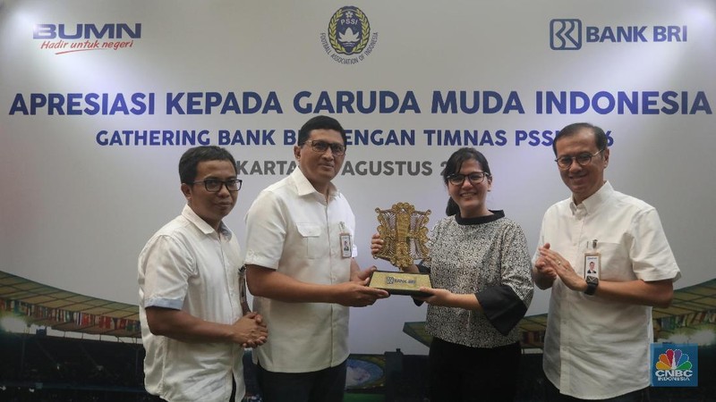 Bank BRI memberikan apresiasi berupa tabungan dengan total Rp 840 Juta