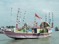 Lomba Perahu Bidar Meriahkan Asian Games di Palembang