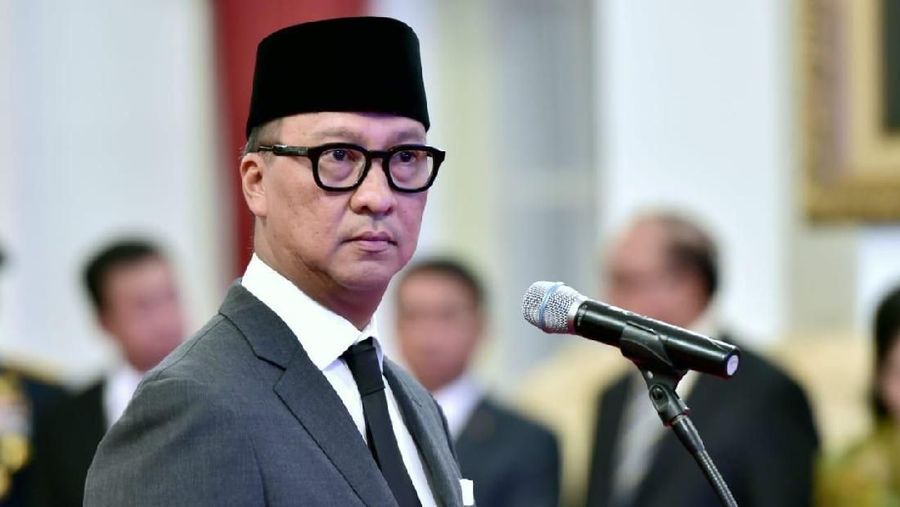 Agus Gumiwang dilantik sebagai Menteri Sosial menggantikan Idrus Marham.