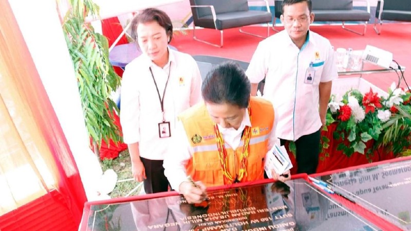 Pengoperasian tiga infrastruktur kelistrikan itu akan memperkuat sistem kelistrikan Papua sehingga bisa mendorong pertumbuhan ekonomi daerah.