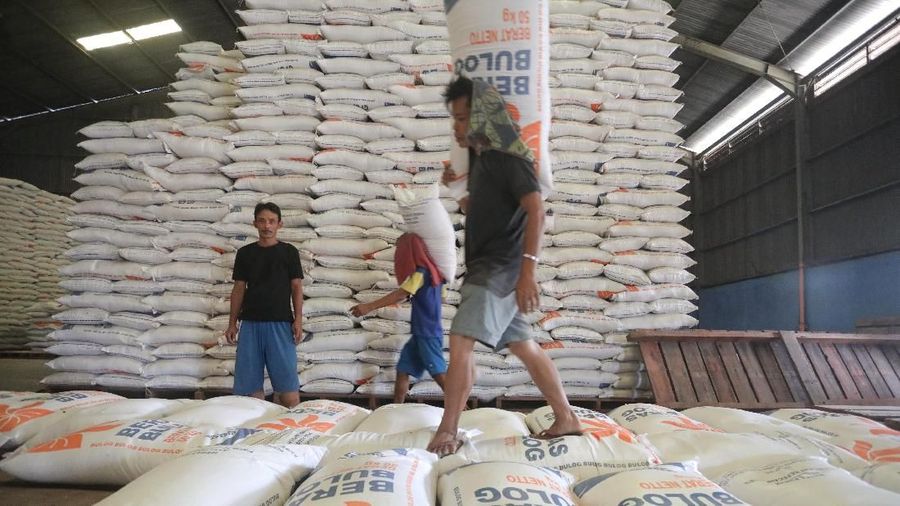Menteri Perdagangan Enggartiasto Lukita sebut impor beras 2 juta ton tak ada masalah