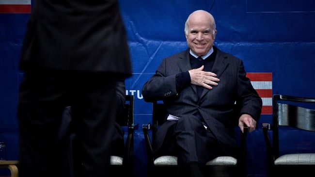 Donald Trump Ucapkan Belasungkawa atas Kepergian McCain