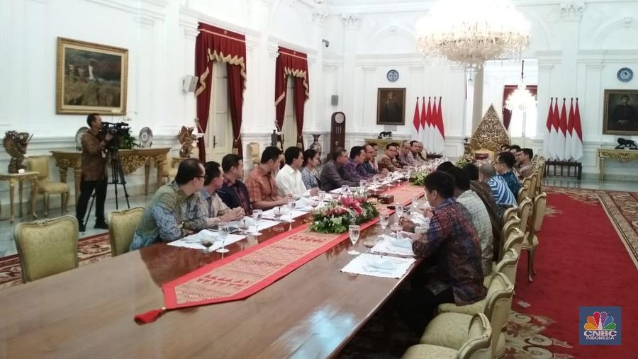 Pertemuan ini digelar bersama konglomerat junior atau generasi kedua dan ketiga dari grup konglomerasi besar di RI.