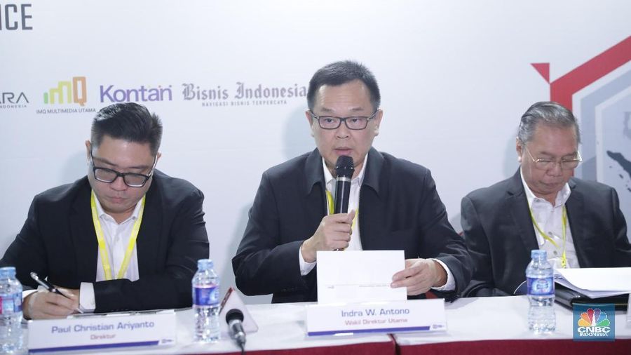 Perolehan laba perseroan pada periode tersebut hanya Rp 61,80 miliar.