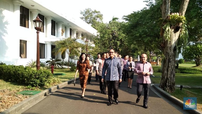 Pertemuan ini digelar bersama konglomerat junior atau generasi kedua dan ketiga dari grup konglomerasi besar di RI.