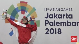 FOTO: Medali Emas Terbanyak Indonesia di Asian Games 2018