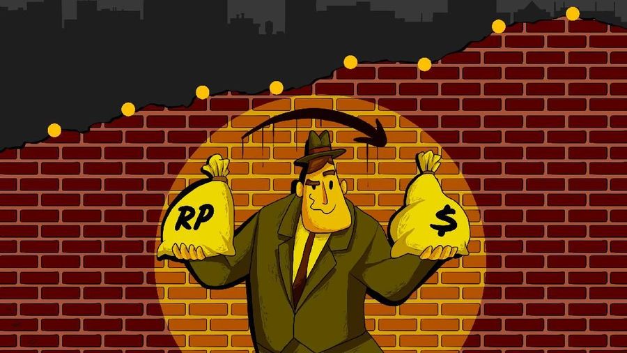 Grafik Perkasanya Dolar AS Lawan Rupiah Sejak Awal 2018