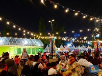 Serunya Nongkrong dan Nonton Asian Games di Senayan