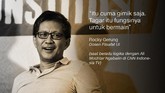 Rocky Gerung, Dosen Filsafat UI.