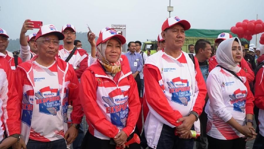 Kegiatan ini dilakasanakan untuk melakukan peninjauan pembangunan jalan tol trans Sumatera.