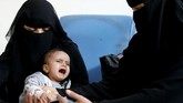 Sementara itu, Organisasi Kesehatan Dunia (WHO) memperkirakan ada sekitar 35 ribu warga di Yaman mengidap kanker dengan 11 ribu kasus tambahan tiap tahunnya. (Reuters/Khaled Abdullah)