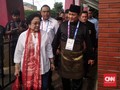 Prabowo dan Megawati Beriringan di Venue Silat Asian Games