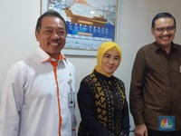 Senyum Dirut dan Direksi Baru Pertamina Usai Dilantik di BUMN