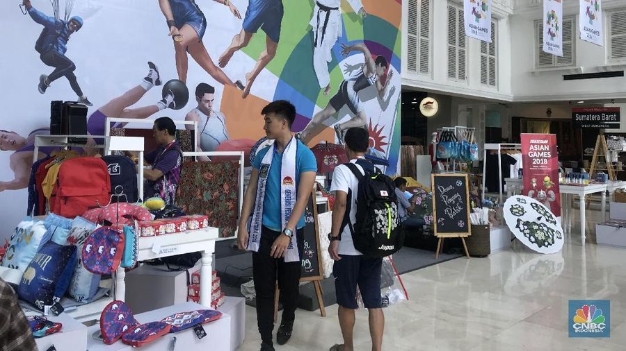Omzet Smesco naik hingga 220% di bulan ini karena jadi pusat belanja resmi suvenir Asian Games 2018