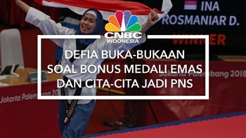 Defia Buka-bukaan Soal Bonus Medali Emas Dan Cita-cita PNS