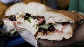 FOTO: Kemeriahan Festival Sandwich Raksasa di Meksiko