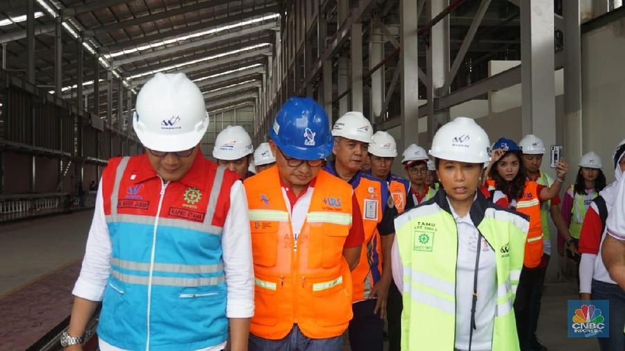 PT Waskita Karya (Persero) Tbk (WSKT) mengincar proyek infrastruktur kereta di Filipina.