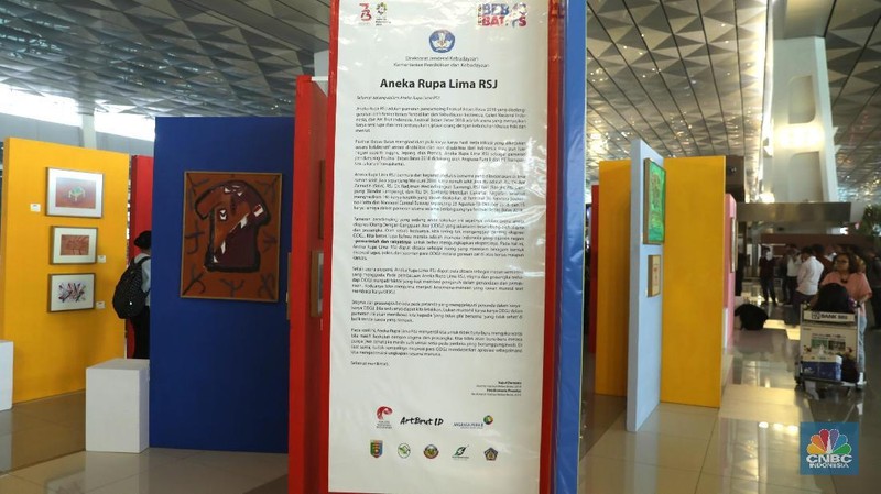 Pameran hasil karya seni ini akan dipamerkan selama 2 pekan di Terminal 3 Bandara Soekarno Hatta.