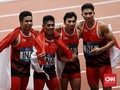 FOTO: Sejarah Manis Tim Estafet Indonesia di Asian Games 2018