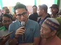 VIDEO: Tanggapan Sandi Tentang Momen Pelukan Jokowi-Prabowo