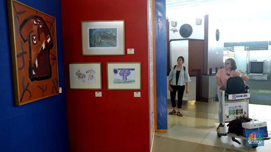 Pameran hasil karya seni ini akan dipamerkan selama 2 pekan di Terminal 3 Bandara Soekarno Hatta.