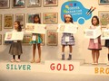 Anak SD Asal Surabaya Raih Emas Lomba Gambar Mobil di Jepang