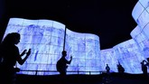LG memamerkan perangkat elektronik cerdas yang bernama