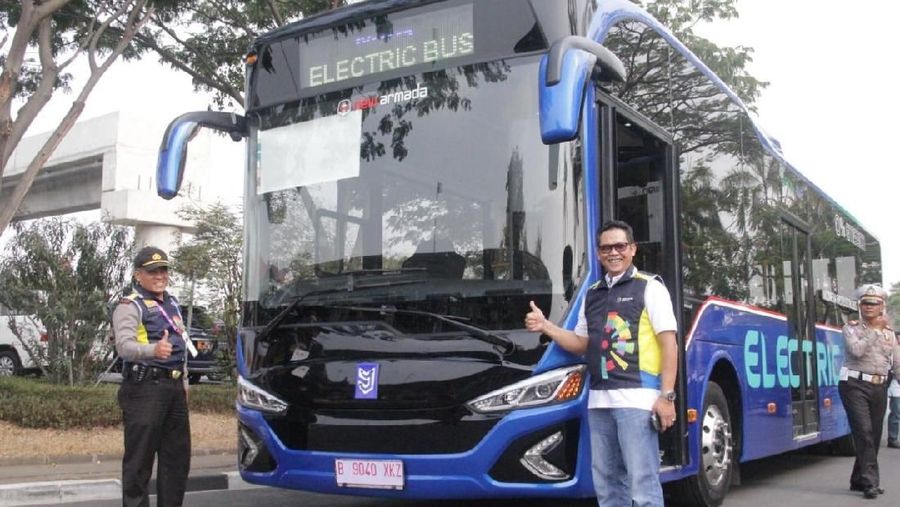 Bus listrik produksi lokal bakal segera diproduksi massal.