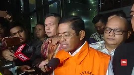 VIDEO: Ditahan, Idrus Marham Hormati Semua Proses di KPK