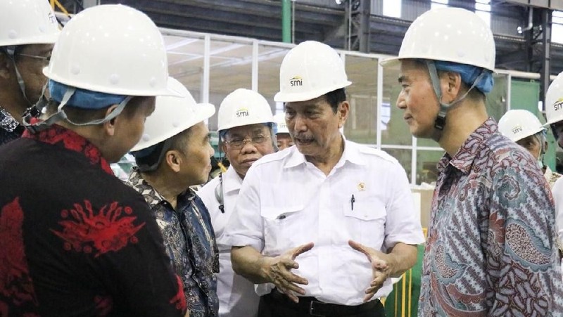 Dengan nilai investasi US$ 10 milyar atau setara Rp 146 triliun, proyek ini mengerjakan pengolahan nikel sampai baterai litium untuk mobil listrik. 