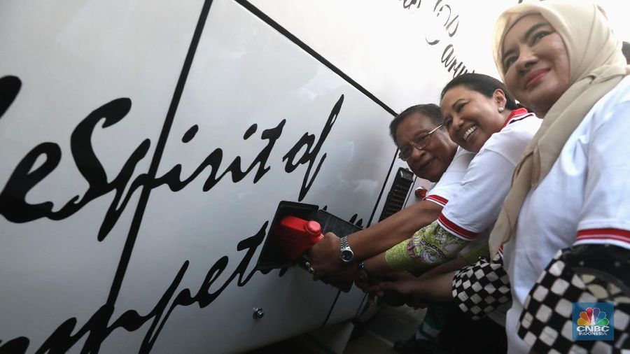 B20 resmi diluncurkan hari ini, dengan pemakaian B20 devisa negara bisa hemat sampai Rp 29 triliun.