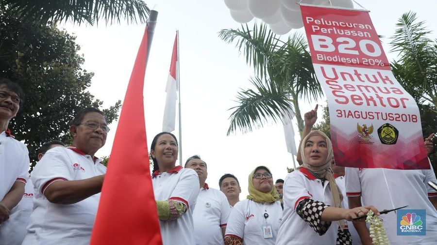 B20 resmi diluncurkan hari ini, dengan pemakaian B20 devisa negara bisa hemat sampai Rp 29 triliun.