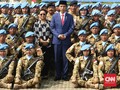 Jokowi Melepas Kontingen Garuda ke Kongo dan Lebanon