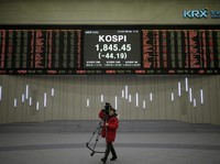 Menanti Negosiasi Dagang AS-China, Bursa Saham Asia Jatuh