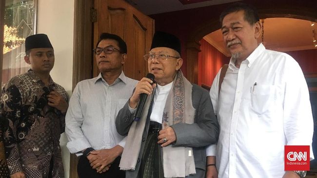 Ma'ruf Amin Ungkap Sebab Sistem Khilafah Ditolak di Indonesia