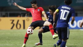 Final Korsel vs Jepang Berakhir Imbang di Babak Pertama