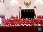 Keceriaan Pembagian Bonus Asian Games Langsung oleh Jokowi