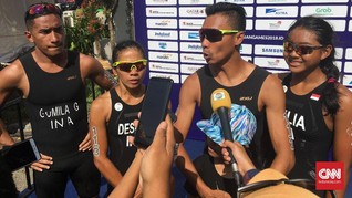 Klaim Belum Dapat Dana Pelatnas, Triatlon Gagal Raih Medali