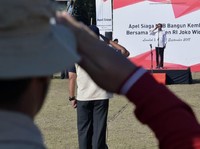 FOTO: Jokowi 'Kick Off' Rekonstruksi Lombok Pasca-Gempa
