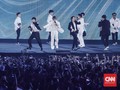 Aksi Energik dan 'Gombalan' Leeteuk di Konser Super Junior