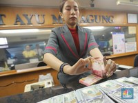 Pukul 15:00 WIB: Rupiah Menguat ke Rp 14.535/US$